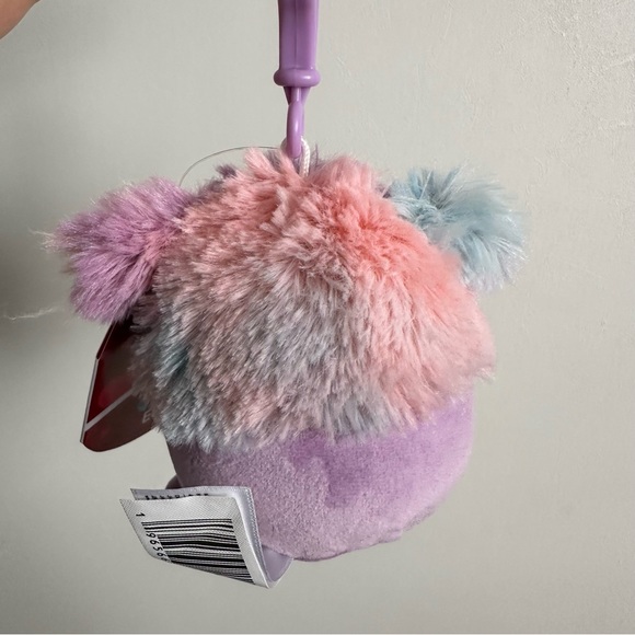 3.5” Eden the Bigfoot Valentine Squishmallow Clip NWT - Picture 2 of 5